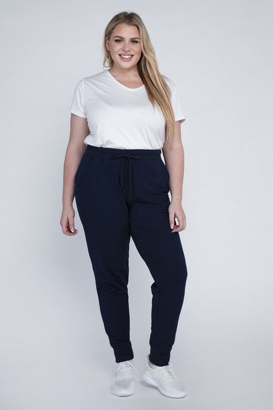 Ambiance Plus-Size Jogger Pants