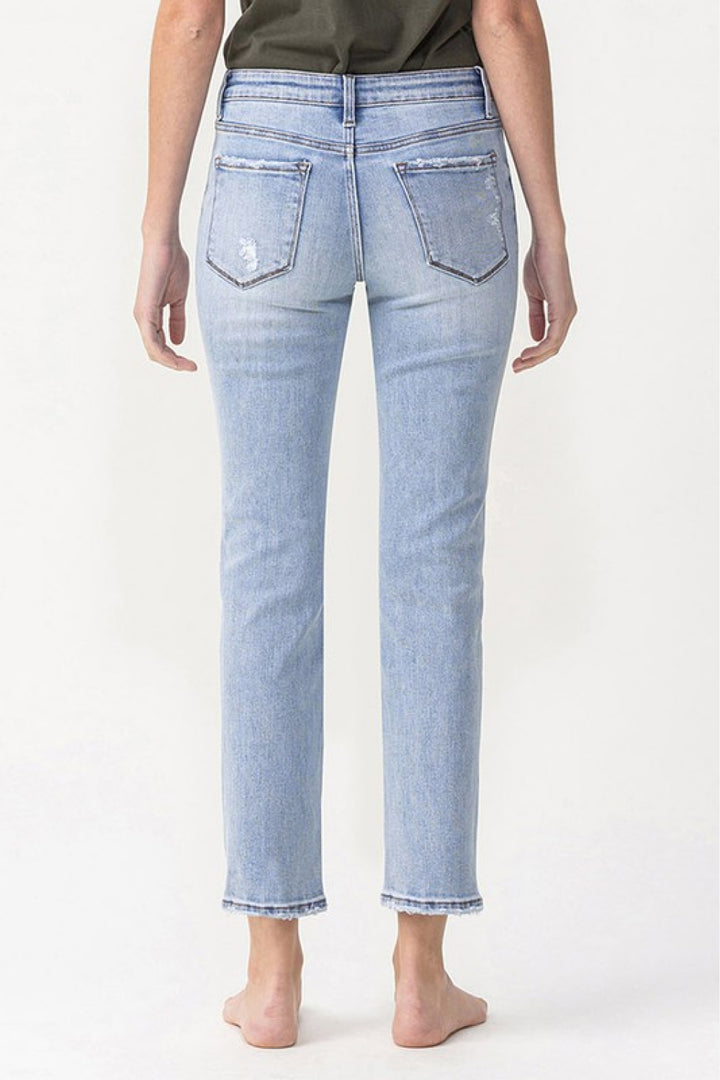 Lovervet Andrea Midrise Crop Straight Jeans