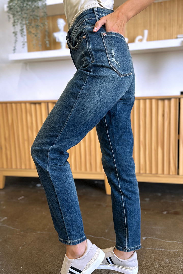 Judy Blue Tummy Control High Waist Slim Jeans