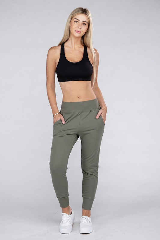 Ambiance Comfy Stretch Lounge Sweat Pants