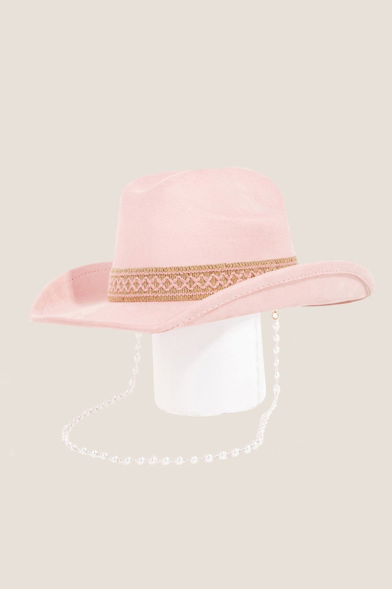 Fame Ornate Band Cowboy Hat - Boho Soho