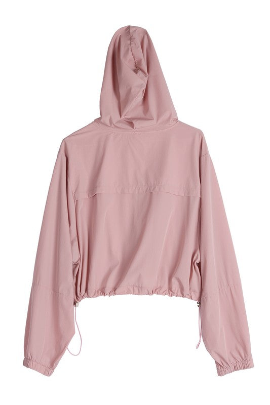 Lilou Cropped Wind breaker