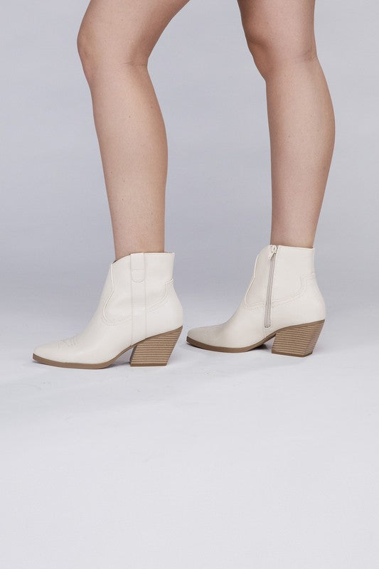 Abeam Western Ankle Boots