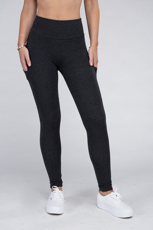 Ambiance Active Leggings Featuring Concealed Pockets