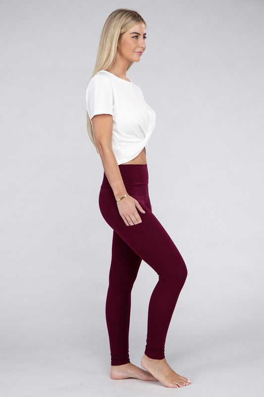 Ambiance Active Leggings Featuring Concealed Pockets