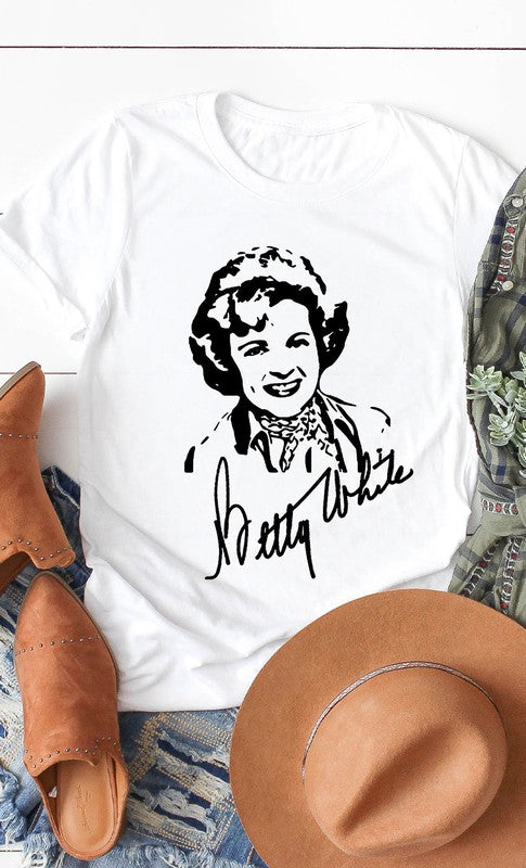 Betty White Graphic Tee Plus Size