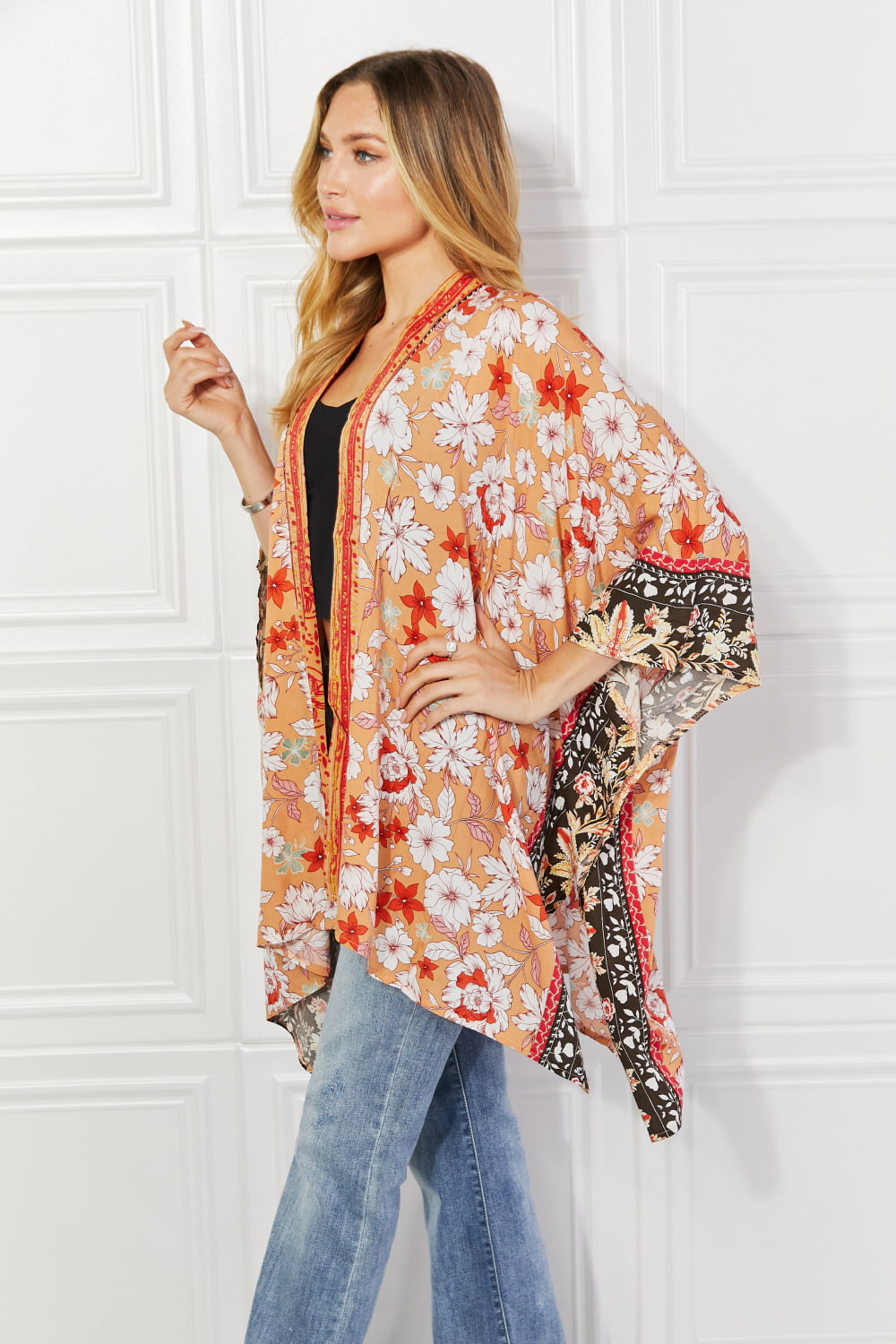 Justin Taylor Peachy Keen Boho Kimono