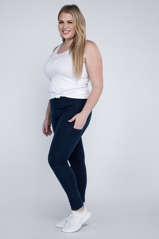 Ambiance Plus Everyday Leggings with Pockets