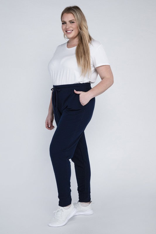 Ambiance Plus-Size Jogger Pants