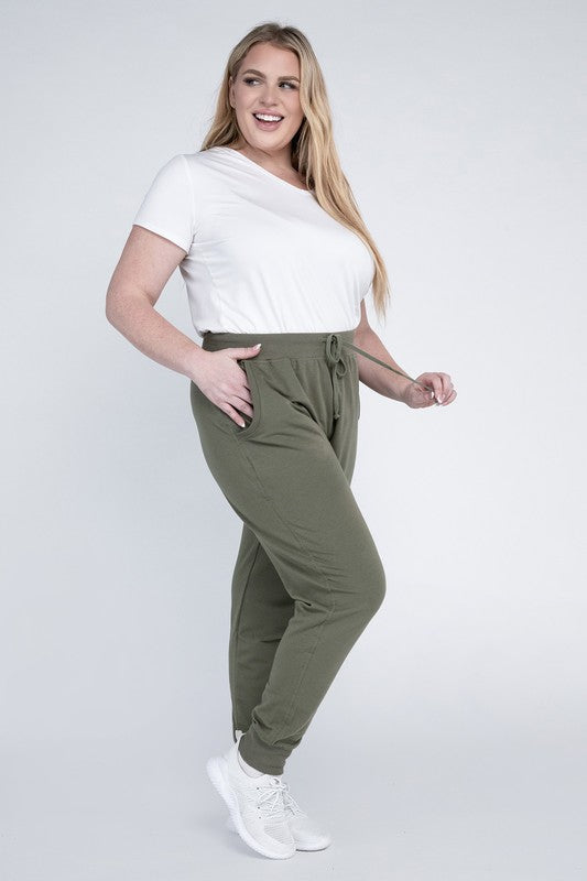 Ambiance Plus-Size Jogger Pants