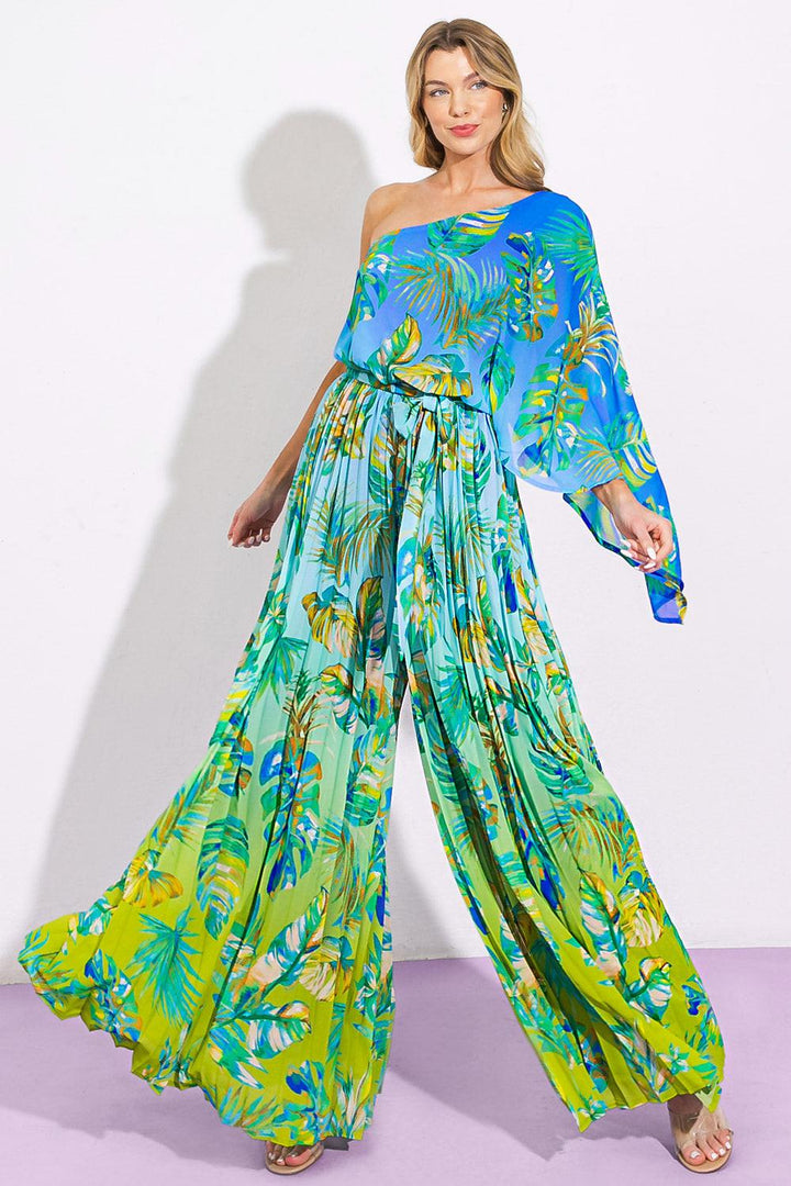 Flying Tomato BALL OF JOY WOVEN JUMPSUIT
