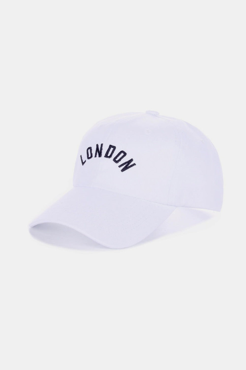 Zenana Paris New York London Embroidered City Baseball Cap