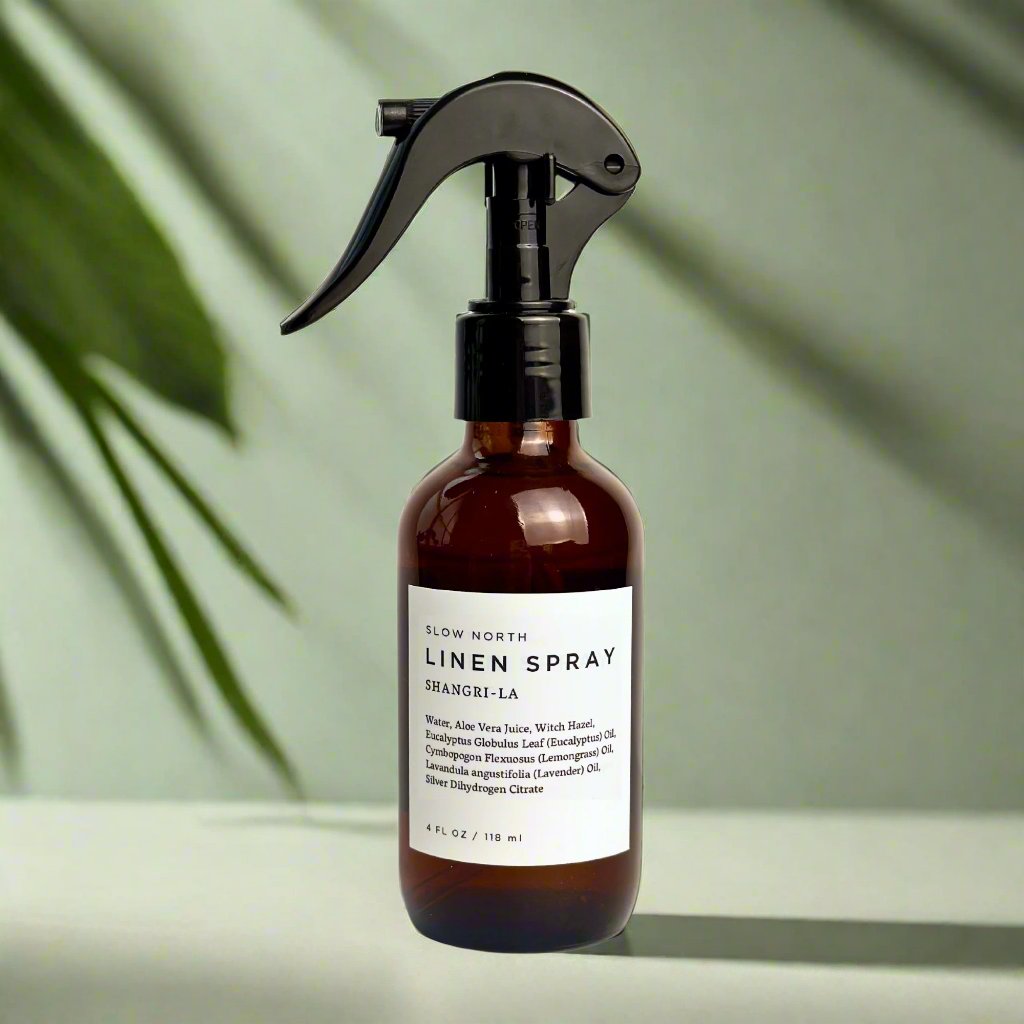 Slow North Linen Spray - Shangri-La - Eucalyptus + Lavender + Lemongrass