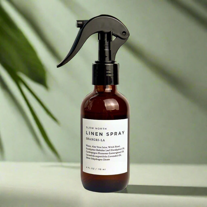 Slow North Linen Spray - Shangri-La - Eucalyptus + Lavender + Lemongrass