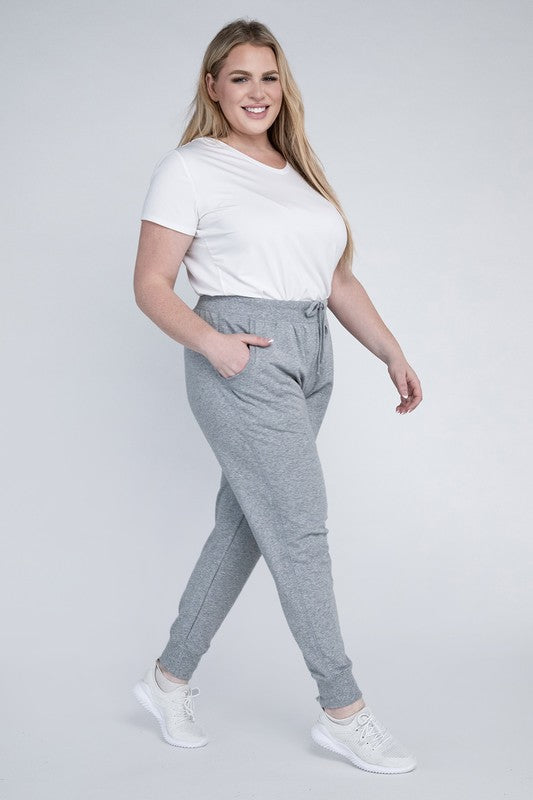 Ambiance Plus-Size Jogger Pants