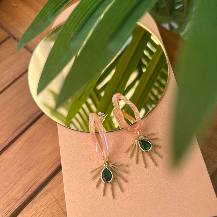 Tribe + Temple Tropical Everyday Acrylic Earrings