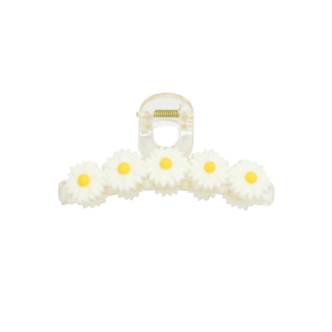 DAISY FLOWER CLAW HAIR CLIP - Boho Soho