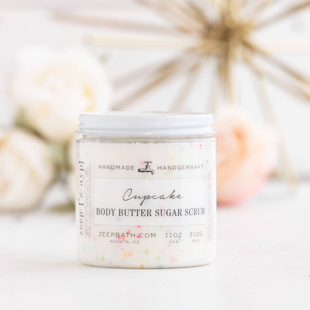 Zeep : {'z-ayp} - Cupcake Body Butter Sugar Scrub - Boho Soho